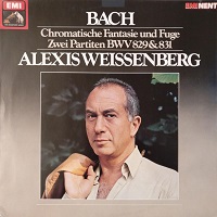 HMV : Weissenberg - Bach Partita No. 5, Chromatic Fantasy