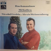 La Voix de Son Maitre : Weissenberg - Rachmaninov Songs