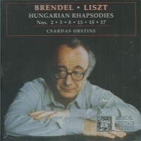 Musical Heritage Society : Brendel - Liszt Hungarian Rhapsodies