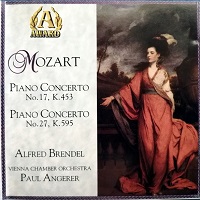 Award : Brendel - Mozart Concertos 17 & 27