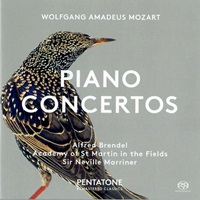 Pentatone : Brendel - Mozart Concertos 12 & 17
