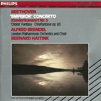 Philips Silver Line Classics : Brendel - Beethoven Concerto No. 5, Fantasia