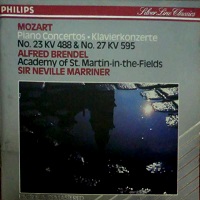 Philips : Brendel - Mozart Concertos 23 & 27
