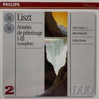 Philips Duo : Brendel, Kocsis - Liszt Années De Pèlerinage I - III