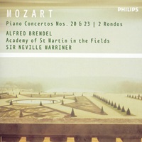 Philips : Brendel - Mozart Concertos 20 & 23, Rondos