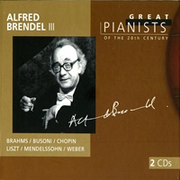 Philips Japan : Brendel - Brahms, Liszt, Weber