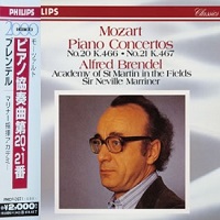 Philips Japan : Brendel - Mozart Concertos 20 & 21