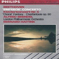 Philips Silver Line Classics : Brendel - Beethoven Concerto No. 5, Fantasia