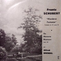 Club National Du Disque : Brendel - Schubert Wanderer Fantasie, Moment Musicaux
