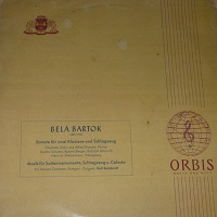 Orbis : Brendel, Zeika - Bartok Sonata for Two Pianos and Percussion