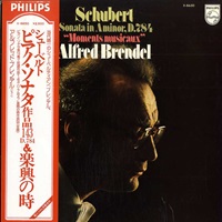 Philips Japan : Brendel - Schubert Sonata No. 14, Moment Musicaux