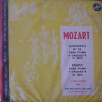 Vox : Brendel - Mozart Concerto No. 25, Rondo