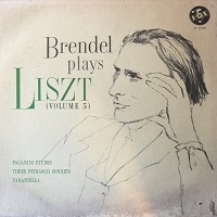 Vox : Brendel - Liszt Etudes, Annees De Pelerinage