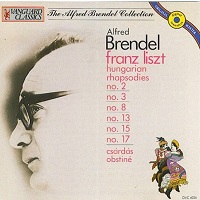 Vanguard Classics : Brendel - Liszt Hungarian Rhapsodies