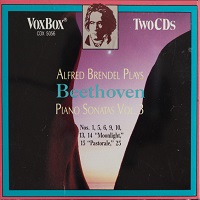 Vox : Brendel - Beethoven Sonatas Volume 03