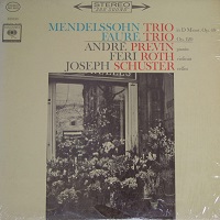 Columbia : Previn - Mendelssohn, Faure