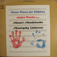 Columbia : Previn - Mozart, Mendelssohn, Mussorgsky