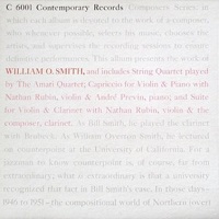 Contemporary Records : Previn - O. Smith Capriccio