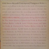Contemporary Records : Previn - O. Smith Capriccio