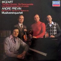 Decca : Previn - Mozart Quartets