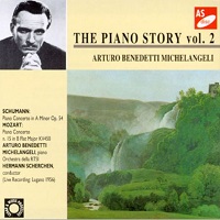 AS Disc Piano Story : Michelangeli - Mozart, Schumann