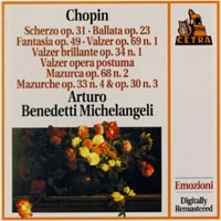 Cetra : Michelangeli - Chopin Works
