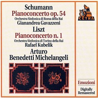 Cetra : Michelangeli - Schumann, Liszt