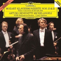 Deutsche Grammophon Japan : Michelangeli - Mozart Concertos 13 & 15