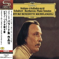 Deutsche Grammophon Japan : Michelangeli - Beethoven, Schubert, Brahms
