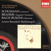 EMI Great Recordings of the Century : Michelangeli - Busoni, Brahms, Schumann