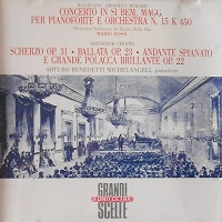 Fonit Cetra : Michelangeli - Mozart, Chopin