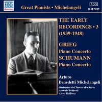 Naxos Great Pianists : Michelangeli - Volume 03