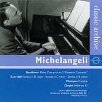 Euroarts : Michelangeli - Beethoven, Scarlatti, Mompou, Chopin