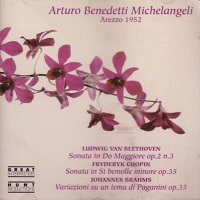 Hunt Productions : Michelangeli - Chopin, Beethoven, Brahms