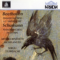 Arkadia : Michelangeli - Schumann, Beethoven