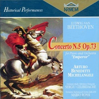 Arkadia : Michelangeli - Beethoven Concerto No. 5