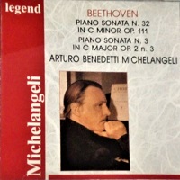 Legend : Michelangeli - Beethoven Sonatas 3 & 32