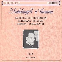Melodram : Michelangeli - Busoni, Beethoven, Schumann