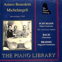 Enterprise : Michelangeli - Bach, Schumann, Brahms