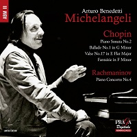 Praga Digitals : Michelangeli - Chopin, Rachmaninov