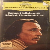 Deutsche Grammophon : Michelangeli - Brahms, Schubert