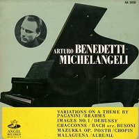 Angel Japan : Michelangeli - Busoni, Brahms, Chopin