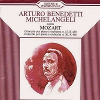 CLS : Michelangeli - Mozarto Concertos 15 & 20