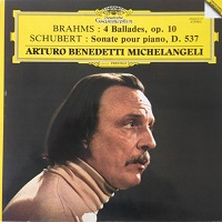 Deutsche Grammophon Prestige : Michelangeli - Brahms, Schubert