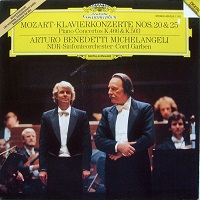 Deutsche Grammophon : Michelangeli - Mozart Concertos 20 & 25