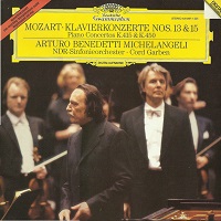 Deutsche Grammophon : Michelangeli - Mozart Concertos 13 & 15