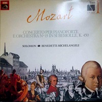 EMI : Michelangeli, Solomon - Mozart Concerto No. 15
