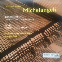 HMV : Michelangeli - Rachmaninov, Ravel