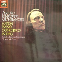 HMV : Michelangeli - Haydn Concertos 4 & 11