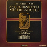 London : Michelangeli - Beethoven, Scarlatti, Galuppi